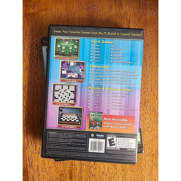Card Puzzle & Board Games PC Game Hoyle Rated E CD-Rom Computer - Picture 2 of 6